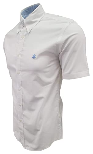 Brooks Brothers Men's Regular Fit Short Sleeve Button Down Shirt4