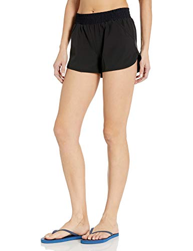 TYR Womens Coverup Layla Boardshort, Black, Medium