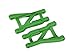 Traxxas 2750G Suspension Arms, Green, Rear, Heavy Duty (2)