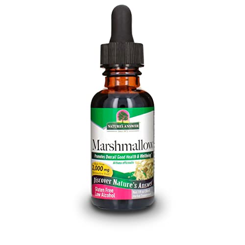 Nature's Answer Marshmallow Root With Organic Alcohol, 1-Fluid Ounce #TOP17