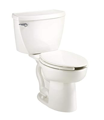 American Standard 2462016.020 Cadet Two Piece Toilet, 30.25" Length x 20.5" Width x 29.25" Height, White