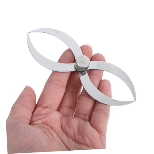 Calibrador de doble extremo IMIKEYA para medición de diámetro interior y exterior, calibre de espesores portátil para carpintería miniatura 3