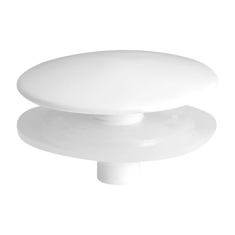 Long Thread White Tap Hole Stopper (Known as tap Hole Stopper/tap Hole Cover/tap Hole Plug/tap Hole Blanking Plug/Sink Hole Cover Also Available in 1,2,5 and 10 Bag Quantities)