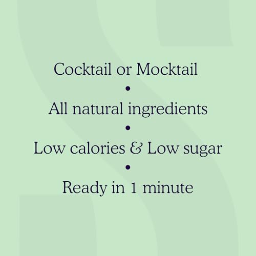 Image of SAYSO Skinny Margarita Cocktail Sticks | Craft Cocktail or Mocktail in 1 Min, Just Add Water + Spirits (0g Sugar, 15 Calories, Vegan, Gluten-Free, Kosher, Non-GMO), 8 Single-Serve Mixers