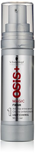 Schwarzkopf Osis+ Magic Finish Light Control 1, Crema de brillo antiencrespado, 50 ml
