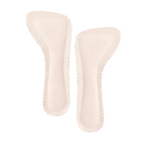 1 par de plantilla autoadhesiva que absorbe el palo. Útil pie alto delantal acolchado interior albaricoque