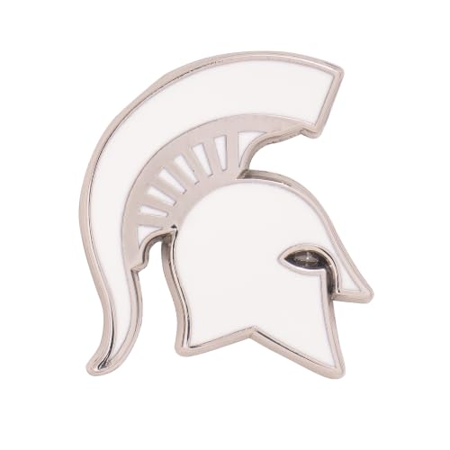 Image of Desert Cactus Michigan State University Magnetic Metal Lapel Pin (D) | Officially Licensed MSU Michigan State Spartans Enamel Finish Lapel Pin Formal Wear Bag and Hat Jewelry Tie Track Brooch Pin