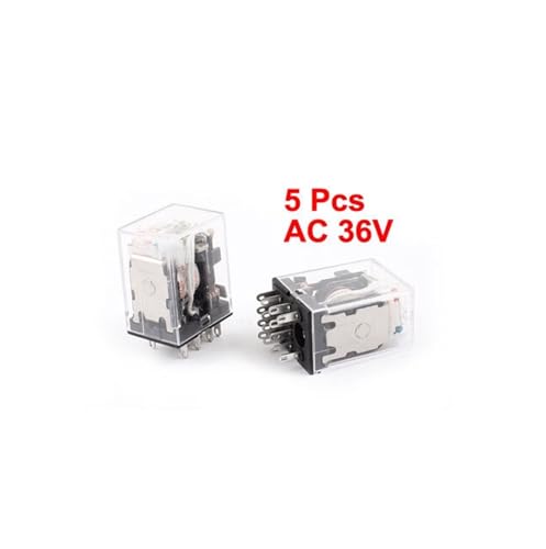Relé de potencia 4PDT AC 36V para evitar paradas mecánicas mediante diagnóstico LED integrado 2