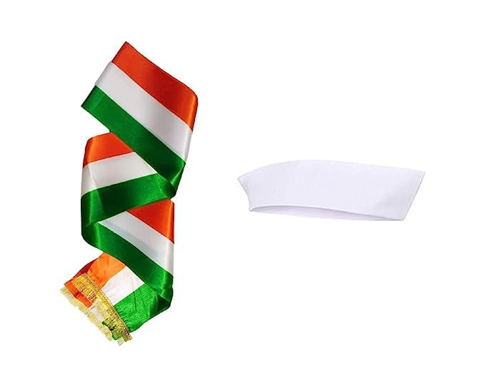 Sanjay Readymade Garments Nehruji Cap White for Boys & Girls spcl for Independence Day/Republic Day