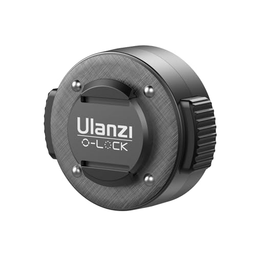 Ulanzi O-Lock a Tornillo de 1/4 Pulgadas con rosca universal para trípode y jaula