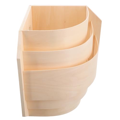 ROMISBABA Paralume Per Sauna in Legno Sottile e Traslucido Accessorio Decorativo Per Illuminazione Sauna Resistente a Umidità e Temperature Design Adattabile Per Angoli Installazione Facile