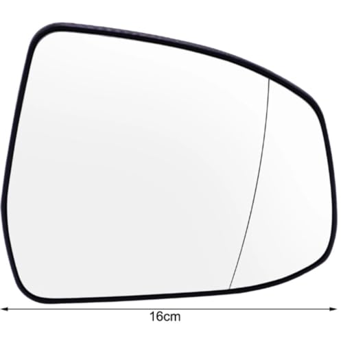 Cristal de retrovisor calefactable de gran angular para sustitución en Ford Mondeo y Focus 3