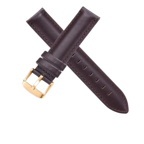 [�^�u���b�g] �{�v�E�H�b�`�X�g���b�v �u���E�� 20 19 18 17 16 14 12MM �E�H�b�`�o���h �����Y�E�H�b�` DW �_�j�G���E�F�����g�� �E�H�b�`�o���h�Ή�(Coffee-Gold Buckle,17mm)