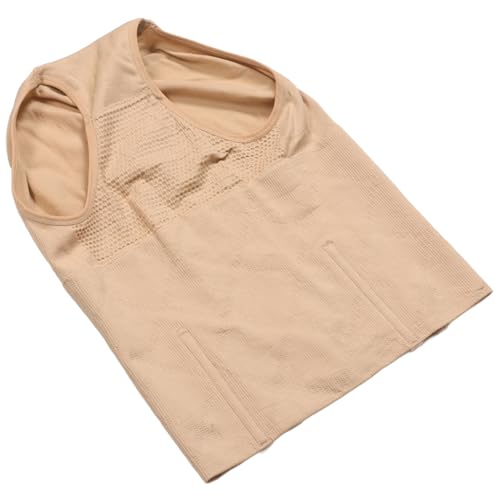 DEARMAMY Pantalones de Vientre Fajas para Mujeres Fajas de Cintura Alta para Mujer Mujeres Fajas Control de Barriga Fajas corporales para Mujeres Debajo del Vestido. Nylon Beige