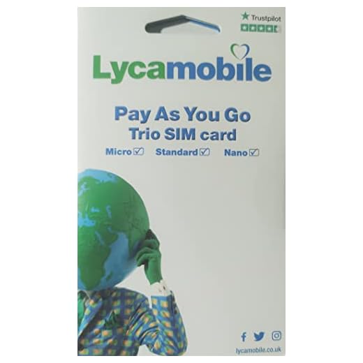 2 Pack Lycamobile Discount International SIM Cards