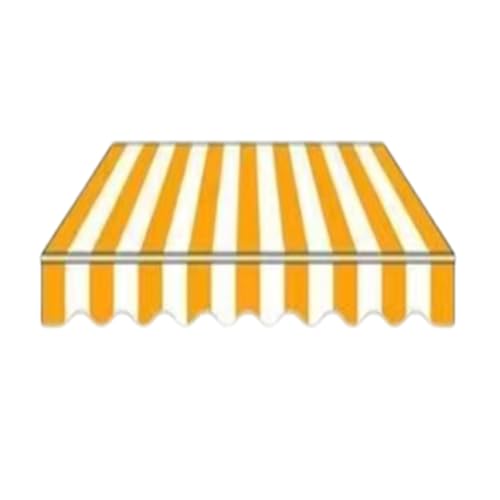 Tenda da sole retrattile in tessuto – impermeabile protezione UV baldacchino per giardino, patio, terrazza e piscina – copertura in tela