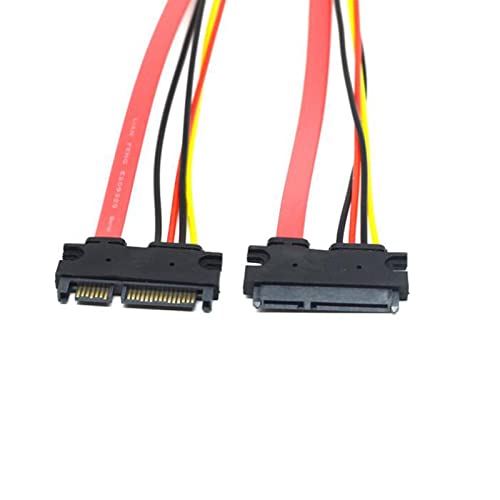 Cable de datos y alimentación Serial ATA 30cm 7+15 22Pin miniatura 2