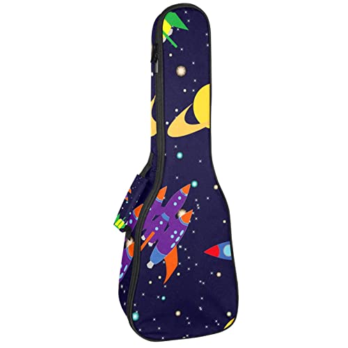 Sac à dos ukulélé ténor rembourré et étanche pour transport de musique