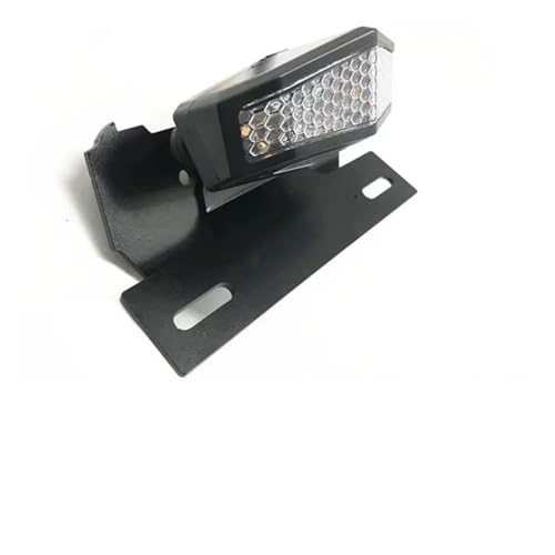 Support de Plaque D'immatriculation Durable avec Feu Stop LED Intégré pour CRF 450F 2019 - 2