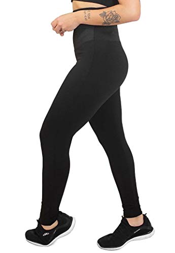Calça Legging Feminina Lisa com Cinta Modeladora Embutida Fit4Life