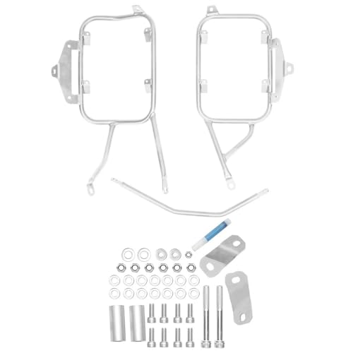 Support bagages moto pour DS625X avec fixation rétractable noir