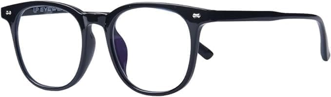 UP EYEWEAR-Blue Light & Anti Glare Reading/Computer Glasses for Men/Woman TR-90 Lightweight Frames, CR-39 Optical Quality (Black, 1.5, x)