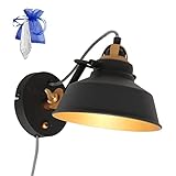 ★ PRODUKT: Wandstrahler / Wand-Lampe / Wand-Leuchte / Wohnraumleuchte / Flurbeleuchtung im „Factory Style“