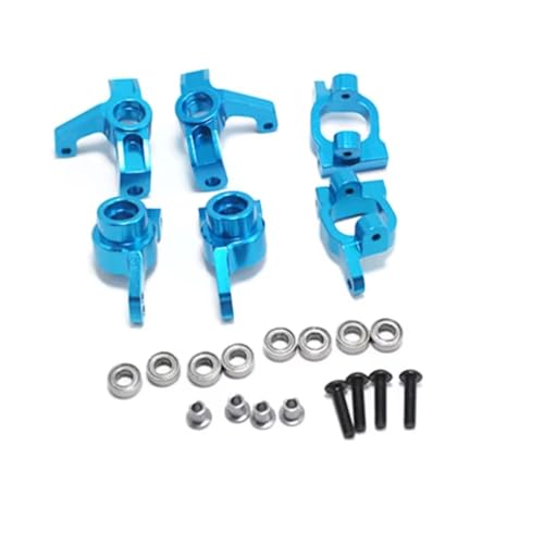 Blocs direction métalliques pour éviter la casse des porte moyeux C sur Wltoys 124018 124016