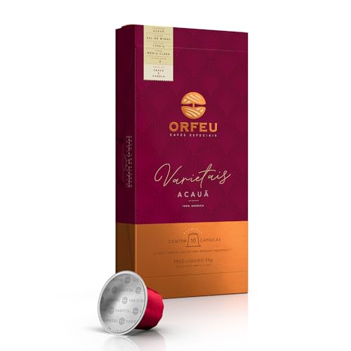 Cápsulas de Café Acauã Orfeu, Compatíveis com Nespresso, Contem 10 cápsulas Cápsulas de Café Acauã Orfeu, Compatíveis com Nespresso, Contem 10 cápsulas