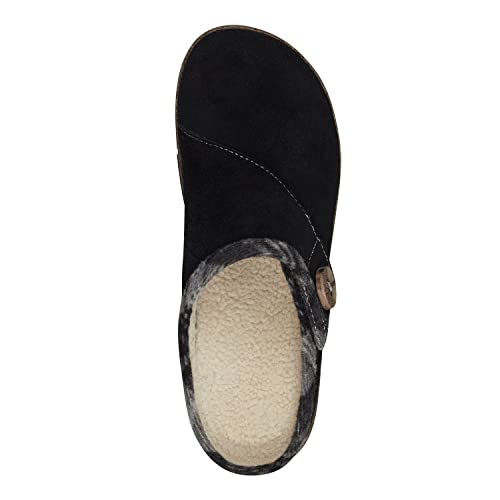 Earth Origins Women Ezra House Slipper With Slip-Resistant Sole - Black - 6.5 #TOP4