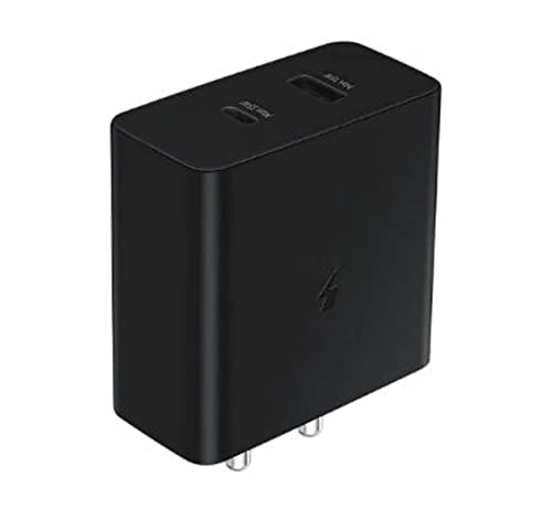 Image of PD 35W Super-Fast Duo Charger Adapter Compatible with All Samsung Galaxy Models (Black-New /2024)