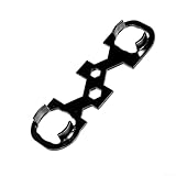 Multifunktionaler Wasserhahn-Belüfterschlüssel für Ventilkernentfernung und Installation, kompaktes Legierungs-Handwerkzeug für Küche und Badezimmer, Sanitär-Reparaturen