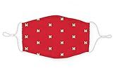 Top of the World NCAA Maryland Terrapins Unisex All Over Print Team Icon Face Mask, Maryland Terrapins Red, One Size (MTW_300)