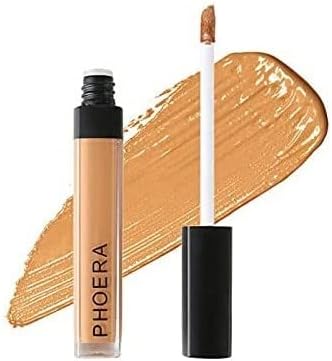 Phoera Full Coverage Concealer, Highly Pigmented for Dark Circles Under Eyes, Makeup Cream, Moisturizer, Helps Control Excess Oil 20g (Pack of 1) 107 Walnut