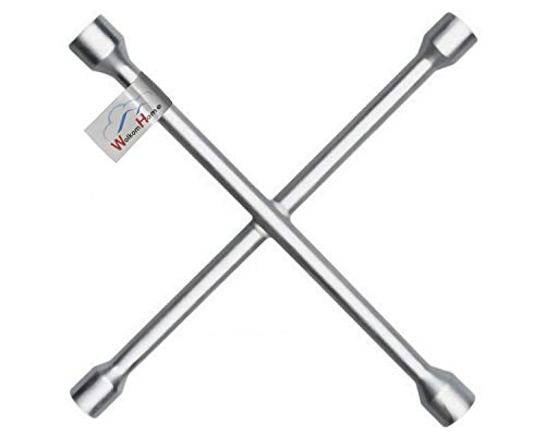 Image of WolkomHome Car 4in1 Pana Spanner Wrench 17-18-19-21mm for Maruti Wagon R 2017
