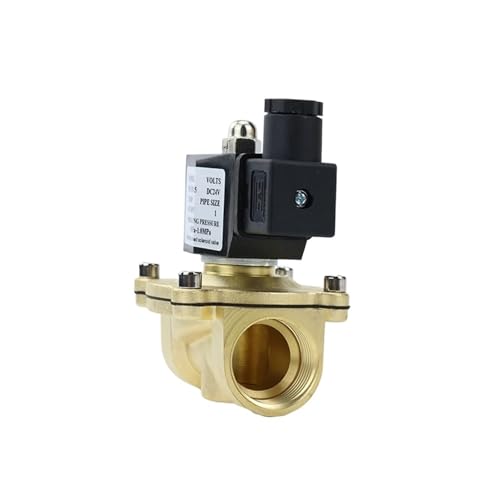 Électrovanne 1/2" normalement fermée AC220V haute performance laiton