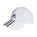 Produktbild adidas Unisex 3-Stripes Cotton Twill Baseball Cap, White/Black, M
