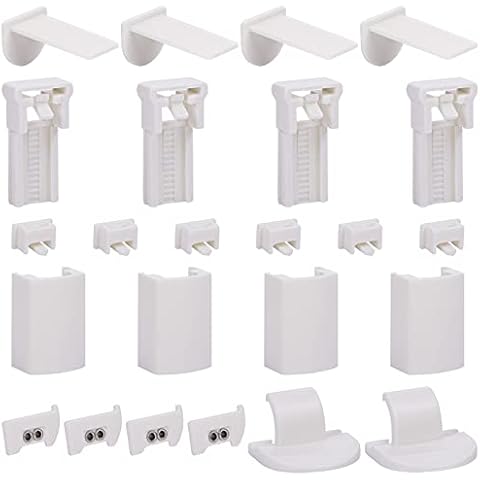 Svalor Adjustable Clamp Support for Window Blinds Cover