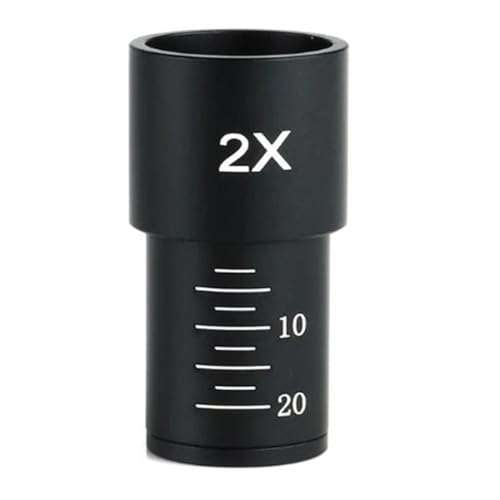 Lente Barlow 2X de 23,2mm para microscopio biológico y accesorios de astronomía juego de 3 uds