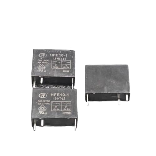 Relé de retención magnético biescable HFE10 interruptor manual 50A doble bobina 12V ZT-L2
