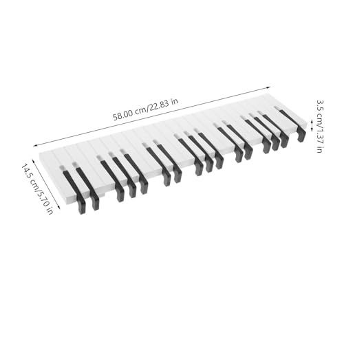 Perchero de pared de madera de diseño nórdico con colgador de ropa resistente negro 3