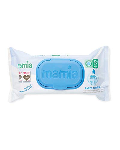 Aldi Mamia 60 Toallitas extra sensibles para bebé