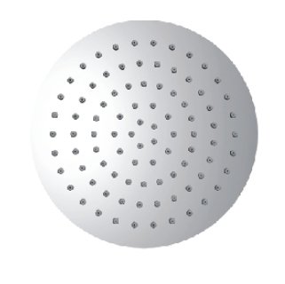 Omnires WGU120CR, Rociador de ducha de lluvia, ø20 cm ULTRA SLIMLINE, Chrome
