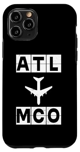 ATL to MCO ��s�@���[�g ��`�R�[�h �A�g�����^ �I�[�����h �X�}�z�P�[�X iPhone 11 Pro �p