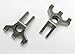 Traxxas 5555X Titanium-Anodized 6061-T6 Aluminum Stub Axle Carriers, Jato (pair)