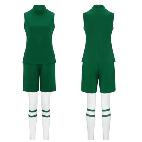 Paklemy Women Riley Andersen Ice Hockey Jersey Costume Outfit Cartoon Characters Halloween Cosplay Team Uniform Suits (Medium) - Thumbnail 6