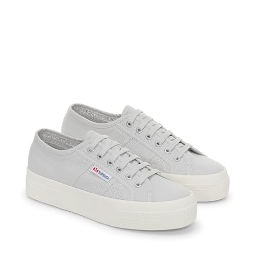 Image of Superga 2740 Platform Sneakers for Men and Women - Iconic Italian Men's and Women's Tennis Shoes with Breathable Canvas Upper, Non Slip Rubber Sole
