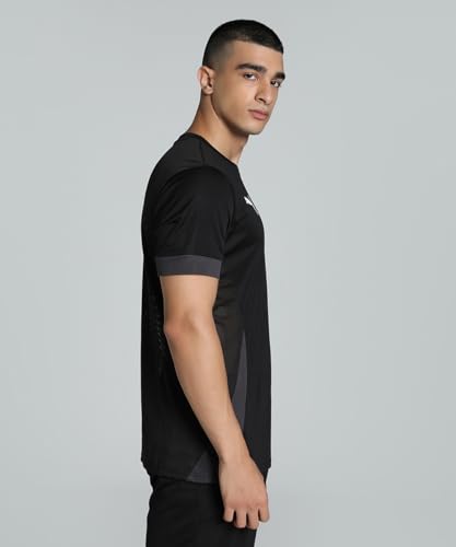 Image of Puma Men Polyester Solid Regular Fit T-Shirt