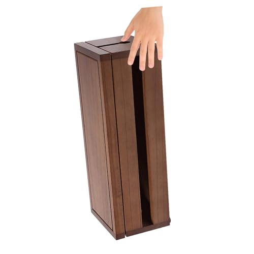 Organisateur de câbles multiprises boîte électrique bois massif Zerodeko