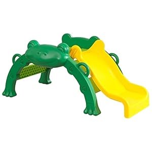 KidKraft Hop & Slide Frog Toddler Climber for Gross Motor Skills, Gift for Ages 1.5-3